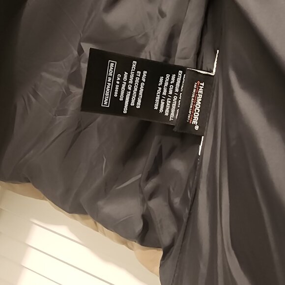 Leather puffer jacket Bod & Christensen M - Picture 6 of 9